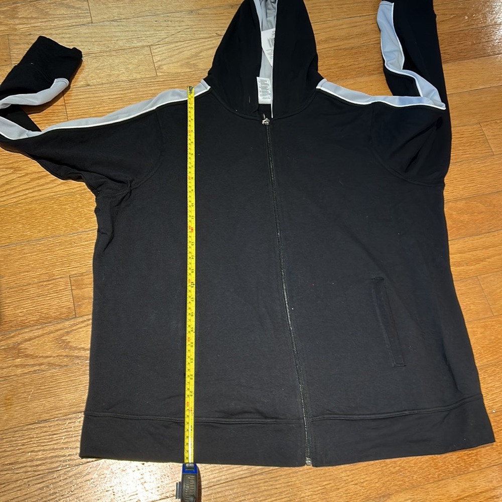 🫶🏼NWT- JMS just my size women warm-up suit, size 1X with cropped pants - Picture 8 of 12
